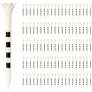 Basics Tee da Golf in Plastica, 8,3cm, Confezione da 100, Bianco Basics Tee da Golf in Plastica, 8,3cm, Confezione da 100, Bianco