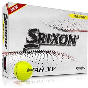 Srixon Nueve Z Star XV 7 Tour Yellow Dozzina di Palline da Golf di Alta Gamma Livello Tour Prestazioni Uretano 4 Pezzi Accessori e Regali da Golf Premium Srixon Nueve Z Star XV 7 Tour Yellow Dozzina di Palline da Golf di Alta Gamma Livello Tour Prestazioni Uretano 4 Pezzi Accessori e Regali da Golf Premium