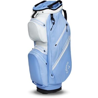 Callaway Golf Chase Dry 2025 Borsa impermeabile per carrello, colore: ortensia/argento Callaway Golf Chase Dry 2025 Borsa impermeabile per carrello, colore: ortensia/argento