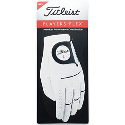 Titleist Guanto da Golf Players Flex Bianco Titleist Guanto da Golf Players Flex Bianco
