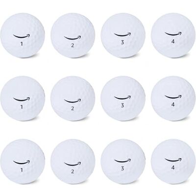 Basics Core Soft Golf Balls, 12-Pack, White Basics Core Soft Golf Balls, 12-Pack, White