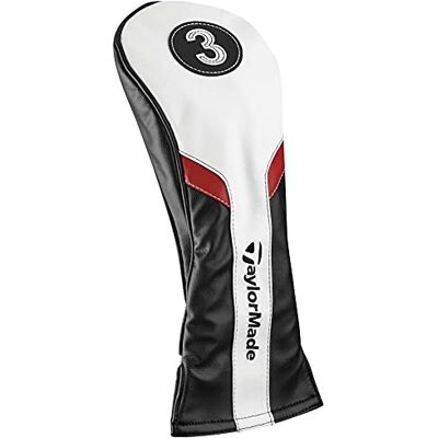 TaylorMade Golf 2017 Golf Club Headcover, Unisex, , Black White, L TaylorMade Golf 2017 Golf Club Headcover, Unisex, , Black White, L