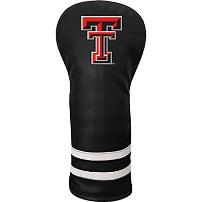 Team Golf NCAA Texas TECH Coprimazza vintage per fairway (colore), stampato NCAA vintage Fairway (stampato), adatto a tutti i Fairway, Hybrid e Utility Club Team Golf NCAA Texas TECH Coprimazza vintage per fairway (colore), stampato NCAA vintage Fairway (stampato), adatto a tutti i Fairway, Hybrid e Utility Club