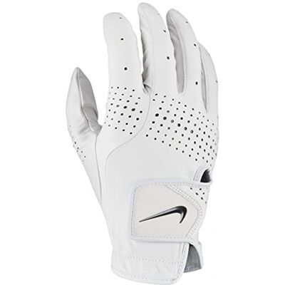 Nike Golf Glove Mens Tour Classic White R/H, Guanto Unisex-Adulto, Bianco, L Nike Golf Glove Mens Tour Classic White R/H, Guanto Unisex-Adulto, Bianco, L