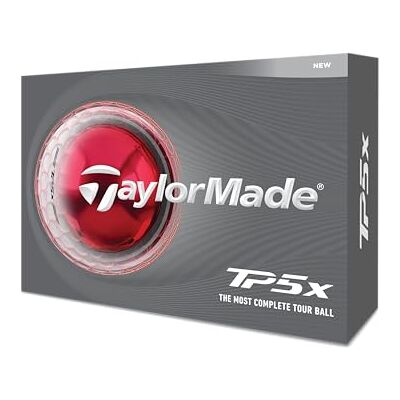TaylorMade Golf TP5x Bianco Una dozzina TaylorMade Golf TP5x Bianco Una dozzina