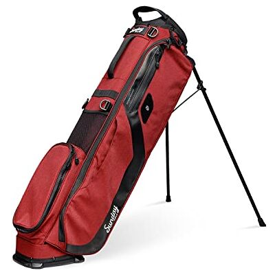 Sunday Golf Borsa El Camino Borsa Leggera con Tracolla e Supporto Facile da trasportare Percorsi Par 3 e Standard, 3,9 libbre (Ron Burgundy) Sunday Golf Borsa El Camino Borsa Leggera con Tracolla e Supporto Facile da trasportare Percorsi Par 3 e Standard, 3,9 libbre (Ron Burgundy)