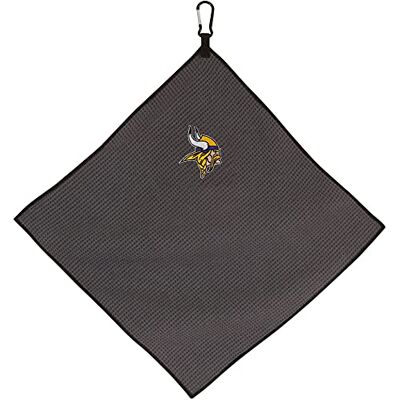 Team Effort Minnesota Vikings Asciugamano in microfibra, 38 x 38 cm, colore: grigio Team Effort Minnesota Vikings Asciugamano in microfibra, 38 x 38 cm, colore: grigio