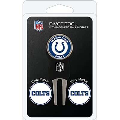 Team Golf NFL – marcatore per Pallina da Golf con 3 pennarelli, 31245, Indianapolis Colts, Taglia Unica Team Golf NFL – marcatore per Pallina da Golf con 3 pennarelli, 31245, Indianapolis Colts, Taglia Unica