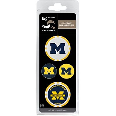 Team Effort Collegiate Ball Marker Set Team Effort Collegiate Ball Marker Set