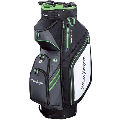 MACGREGOR Principal Borsa da golf cart da 25,4 cm, 14 scomparti con divisori e 9 tasche MACGREGOR Principal Borsa da golf cart da 25,4 cm, 14 scomparti con divisori e 9 tasche
