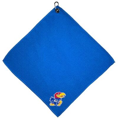 Team Golf NCAA Kansas Jayhawks Asciugamano da golf in microfibra, colore squadra, 15 x 15, colore multi squadra, taglia unica () Team Golf NCAA Kansas Jayhawks Asciugamano da golf in microfibra, colore squadra, 15 x 15, colore multi squadra, taglia unica ()
