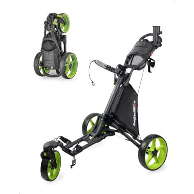 Caddytek CaddyLite One-Girevole V8, Lime, Carrello di Spinta di Golf Unisex-Adulto, Verde, Taglia Unica Caddytek CaddyLite One-Girevole V8, Lime, Carrello di Spinta di Golf Unisex-Adulto, Verde, Taglia Unica