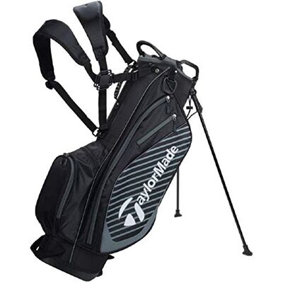 TaylorMade PRO Stand 6.0 Borsa per Bastoncini, da Uomo, Uomo, , Nero/Grigio, Taglia Unica TaylorMade PRO Stand 6.0 Borsa per Bastoncini, da Uomo, Uomo, , Nero/Grigio, Taglia Unica