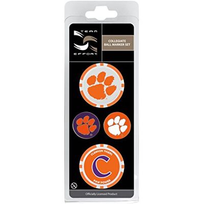 Team Effort Collegiate Ball Marker Set Team Effort Collegiate Ball Marker Set