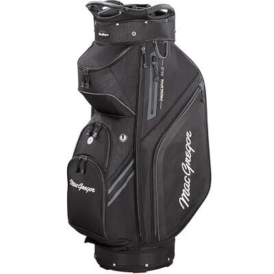 MACGREGOR Principal Borsa da golf cart da 25,4 cm, 14 scomparti con divisori e 9 tasche MACGREGOR Principal Borsa da golf cart da 25,4 cm, 14 scomparti con divisori e 9 tasche