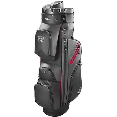 Wilson I-Lock Dry Cart Bag Black/Silver Wilson I-Lock Dry Cart Bag Black/Silver