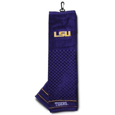 Team Golf NCAA Ricamato Asciugamano da Golf, Louisiana State Fightin Tigers Team Golf NCAA Ricamato Asciugamano da Golf, Louisiana State Fightin Tigers