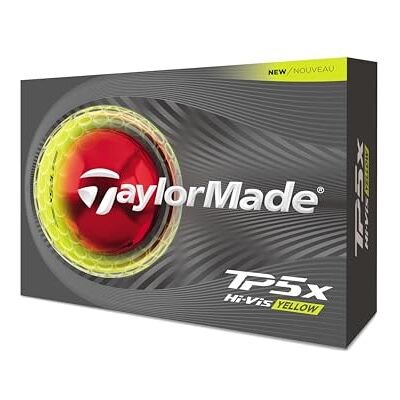 TaylorMade Golf TP5x Giallo Una dozzina TaylorMade Golf TP5x Giallo Una dozzina
