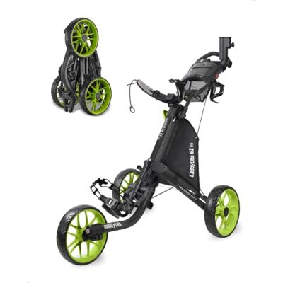 Caddytek CaddyLite Ez Fold Versione 8, Carrello da Golf Pieghevole, Leggero, a 3 Ruote, Si chiude con Un clic per riporlo Facilmente Caddytek CaddyLite Ez Fold Versione 8, Carrello da Golf Pieghevole, Leggero, a 3 Ruote, Si chiude con Un clic per riporlo Facilmente