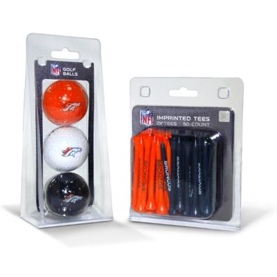 Team Golf NFL 3 Ball/50 Tee PK, Denver Broncos Team Golf NFL 3 Ball/50 Tee PK, Denver Broncos