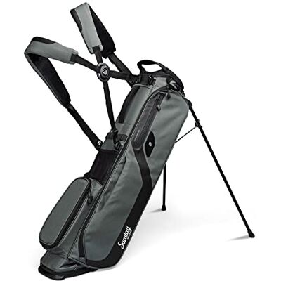 Sunday Golf Sacca da Golf El Camino di Borsa Leggera con Doppio Cinturino Facile da trasportare Si Adatta a Un Set Completo di Mazze. Perfetto per Camminatori, Golf Cart (Verde Notte) Sunday Golf Sacca da Golf El Camino di Borsa Leggera con Doppio Cinturino Facile da trasportare Si Adatta a Un Set Completo di Mazze. Perfetto per Camminatori, Golf Cart (Verde Notte)