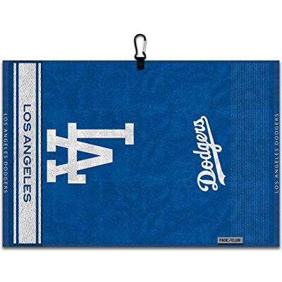 Team Effort Los Angeles Dodgers Face/Club Asciugamano da golf in jacquard Team Effort Los Angeles Dodgers Face/Club Asciugamano da golf in jacquard