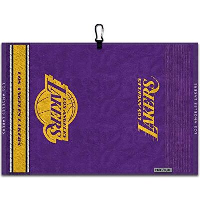 Team Effort LA Lakers Asciugamano da golf in jacquard Team Effort LA Lakers Asciugamano da golf in jacquard