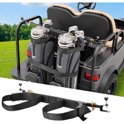 VEVOR Supporto per Sacca da Golf 1370 x 195 x 60,5 mm Supporto per Mazze Regolabile per Carrelli Posteriori con Cinghia, per Maggior Parte dei Sedili Posteriori dei Golf Carrello 2+2 con Tubi Quadrati VEVOR Supporto per Sacca da Golf 1370 x 195 x 60,5 mm Supporto per Mazze Regolabile per Carrelli Posteriori con Cinghia, per Maggior Parte dei Sedili Posteriori dei Golf Carrello 2+2 con Tubi Quadrati