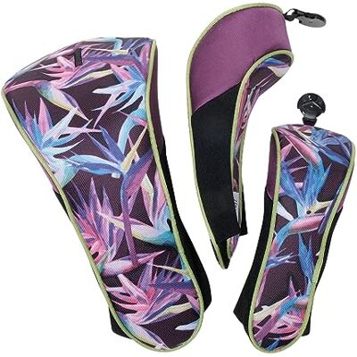 Glove It Coperture per mazze da golf ibride, in legno e mazze da pilota, Bird of Paradise Glove It Coperture per mazze da golf ibride, in legno e mazze da pilota, Bird of Paradise