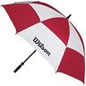 Wilson Umbrella, Ombrello A Doppia Copertura Unisex Adulto, Rosso (Red), 62