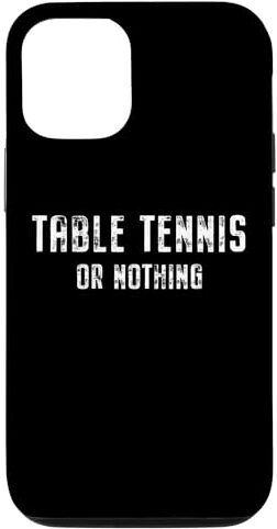 Table Tennis Apparel Custodia per iPhone 15 Pro Amante del ping pong, Tennis da tavolo o niente