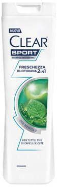 Generico CLEAR SHAMPOO SPORT FRESCHEZZAML 225 (12 unità)