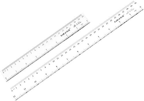 Generic XYWHPGV Righello dritto 20 cm 8 pollici 30 cm 12 pollici strumento righello di misurazione metrico in plastica 2 in 1 set(c2359 7f4f4 07aa1 1bc73 e3ed0 ee2c0