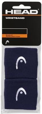 Head Polsino da 2.5”, Accessori Tennis Unisex Adulto, Navy, taglia unica