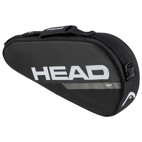 Head Tour Borsa da tennis, nero/bianco, Small