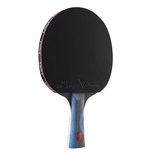 JOOLA Infinity Edge Racchetta da ping pong con tecnologia Pro Carbon Technology, in gomma nera su entrambi i lati, pronta per competizioni, per allenamenti avanzati, progettata per velocità