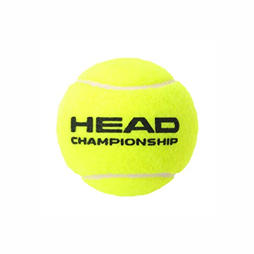 Head Championship 6Dz, Palline Tennis Unisex Adulto, Giallo, Taglia unica