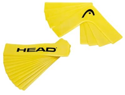 Head 12 Marks/4 Court Edges Tennis Accessori, Unisex Adulto, Giallo, Taglia Unica