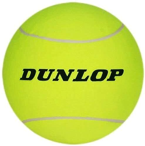 Dunlop Pallina da Tennis Grande da 5 Pollici, Palla Jumbo Unisex, 5-inch