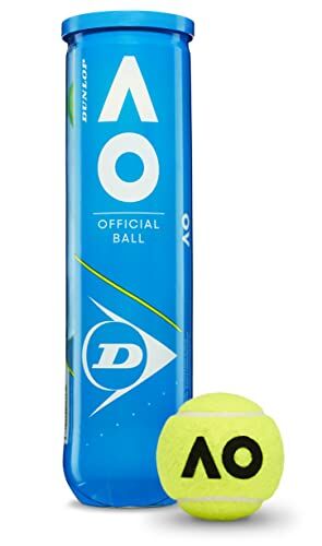 Dunlop Australian Open Palla da tennis gelb Taglia unica, giallo