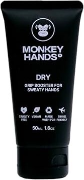 MONKEY HANDS Monkeyhands Dry Grip Booster   Magnesite Liquido Innovativo Per Mani Asciutte   Overgrip Multiuso Per Padel, Tennis, Golf, Ping Pong,Arrampicata   Prestazioni Elevate   Amico Della Pelle,Vegano   50Ml