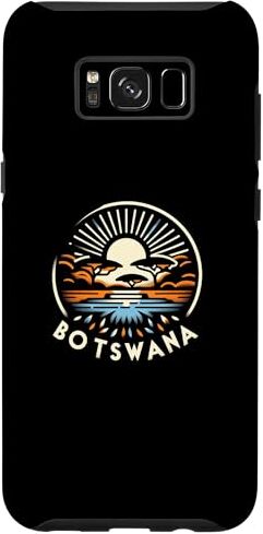 Crown Custodia per Galaxy S8+ Botswana Bandiera del Botswana Logo del Botswana