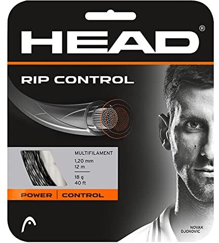 Head Set Rip Control, Racchetta da Tennis Unisex Adulto, Nero, 17