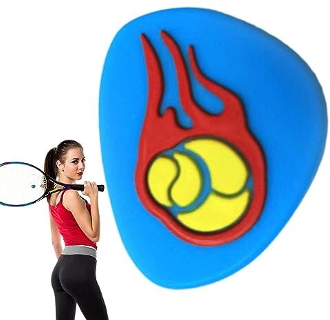 qiyifang Ammortizzatore protettivo in silicone per racchette, accessori decorativi per racchette, protezione articolare, racqueball