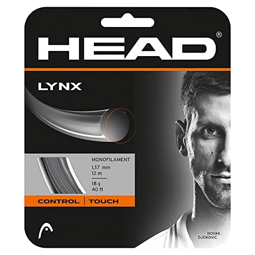Head Set Lynx, Racchetta da Tennis Unisex-Adulto, Antracite, 18
