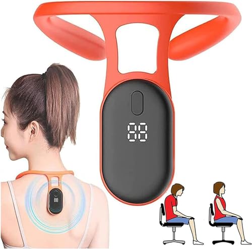 Generic Neckease Ultrasonic Lymphatic Soothing Neck Instrument,Neck Ease Ultrasonic Lymphatic Neck Instrument,Neckease™ Ultrasonic Lymphatic Soothing Neck Instrument for Men and Women- (Orange)