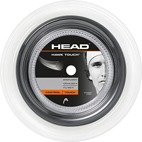 Head Hawk Touch 200M Reel, Racchetta da Tennis Unisex Adulto, Antracite, 17