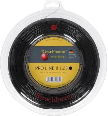 Kirschbaum PRO Line II Black 200 m 1,25 mm Corde da Tennis