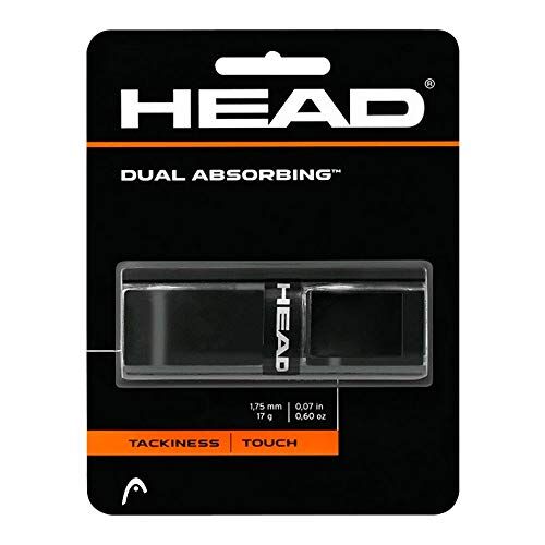 Head Dual Absorbing, Tennis Accessori Unisex Adulto, Nero, Unica