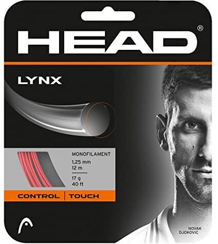 Head Set Lynx, Racchetta da Tennis Unisex Adulto, Rosso, 16